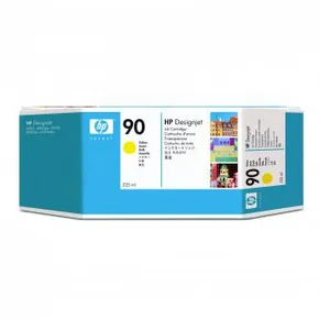 HP originálna atramentová náplň C5064A, HP 90, žltá, 225 ml, HP DesignJet 4000, 4000ps, 4500